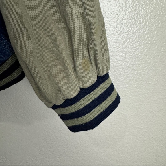 Wearguard Vintage Denim Varsity Jacket Size XL - Picture 3 of 9